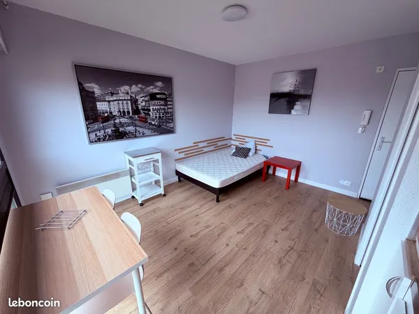 Studio meublé et loué - Résidence Le Contemporain - Nancy Anatole France