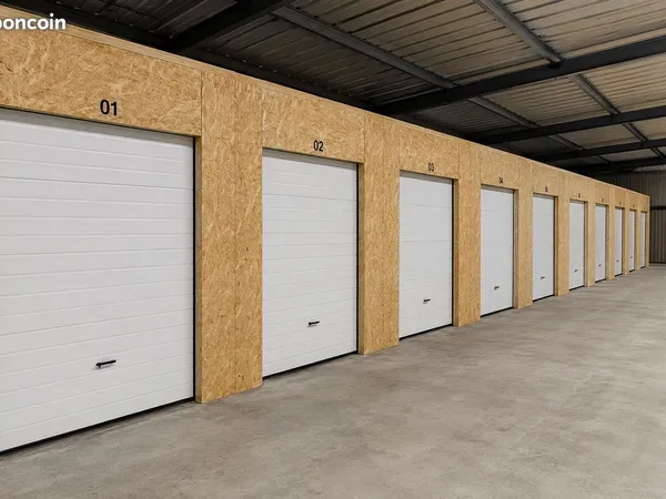 Location Box de stockage 9m2 et 18m2 pour particuliers et professionnels