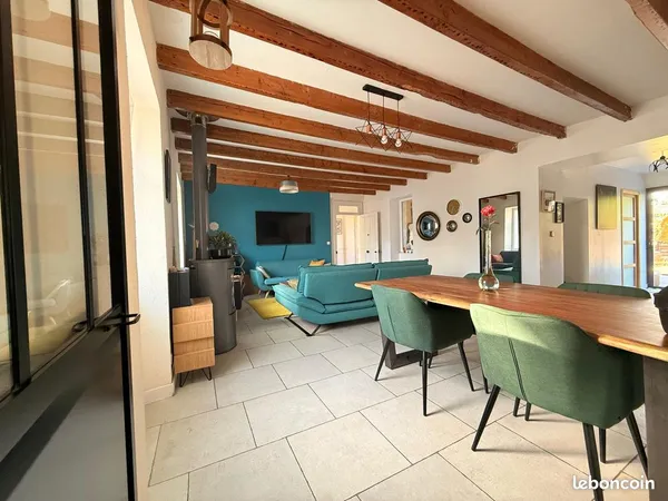Maison 150 m2 - 8 pièces et jardin - Zola-Repos de chasse