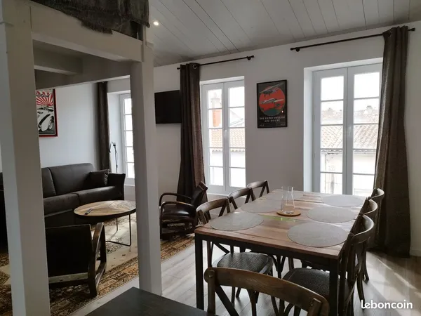 Grand appartement meublé hyper centre