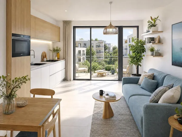 Appartement T1 avec terrasse à Eybens