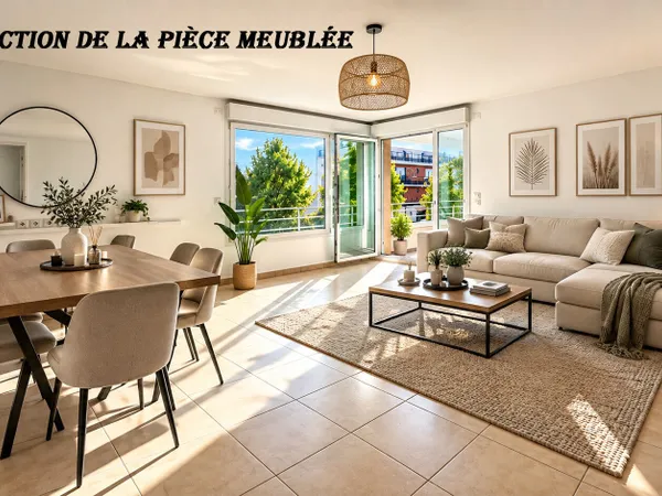 ESSEY-LÈS-NANCY T3 71 M² TERRASSE 2 STATIONNEMENTS