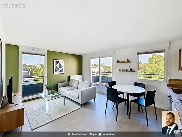 Appartement 3 pièces 59 m²