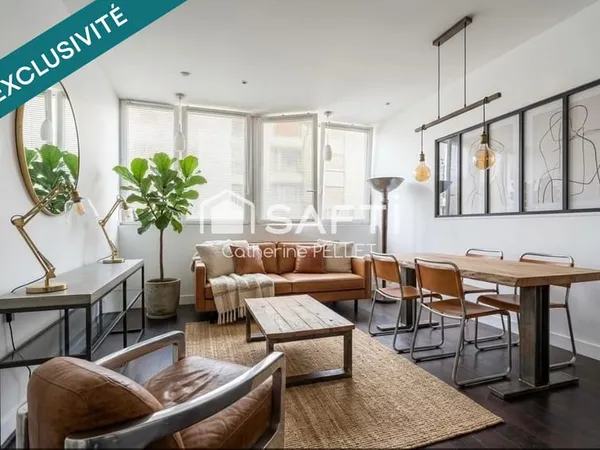 Quartier Mairie - Appartement lumineux et atypique avec parking