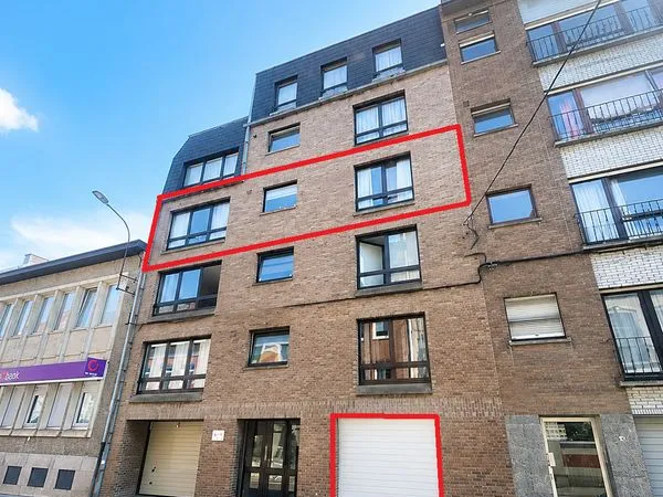 Appartement de 2 chambres avec garage privatif a vendre à Mouscron (Belgique)
