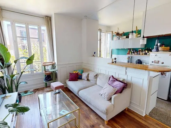 Appartement 2 pièces 34 m²
