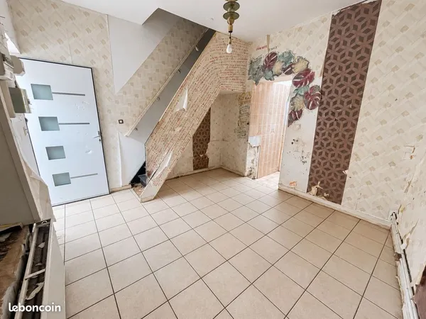 Maison 50 m² à rénover, 2 chambres, Armentières