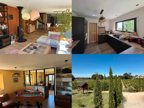 Co location grande maison avec jardin et piscine - Camaret-sur-Aigues