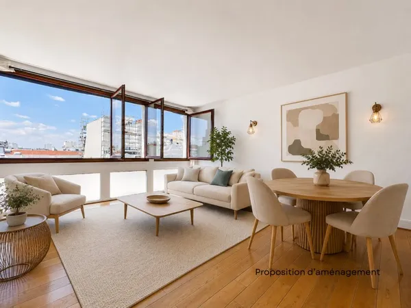 Vends appartement avec vue dégagée