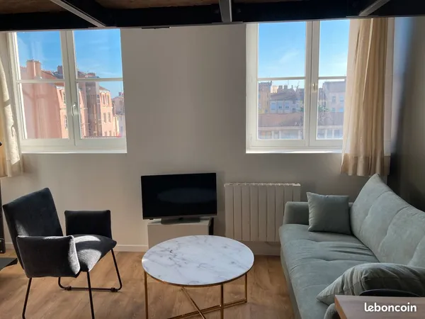Duplex de 32 m² avec espace nuit en mezzanine