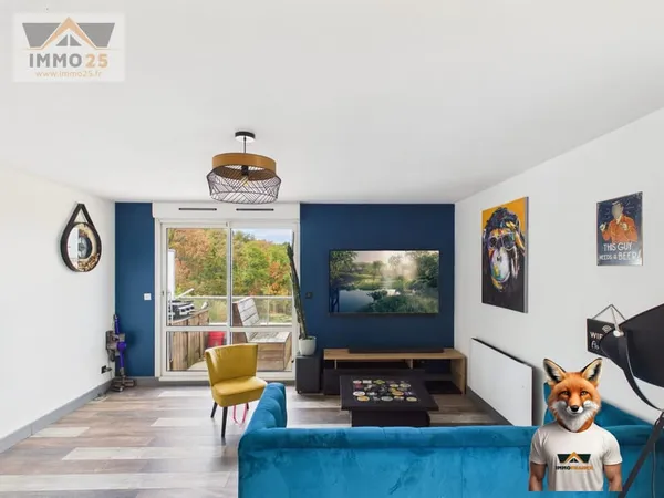 Appartement T2 avec vue sur Besançon