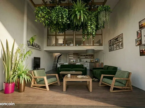 Superbe loft lumineux 100m² - 3 chambres - À deux pas de la plage