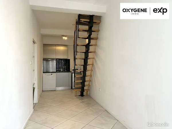 Studio 2 pièces 26 m²