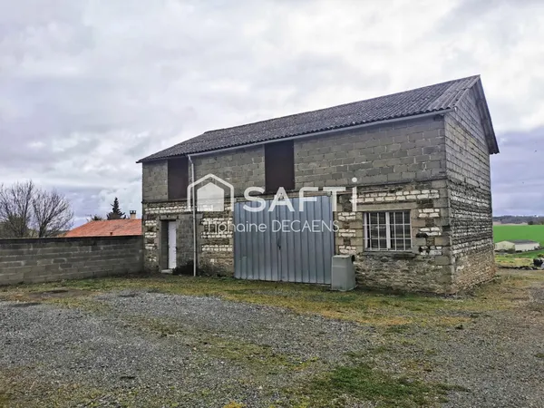 Batiment libre projet, avec grand terrain