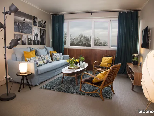 Appartement meublé dans immeuble de standing
