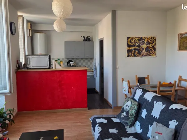 T2 lumineux de 41 m² avec parking privé
