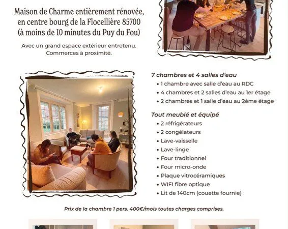 Maison des Olivettes Colocation