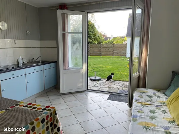 Appartement avec terrasse et jardin à 2 km de Bénodet