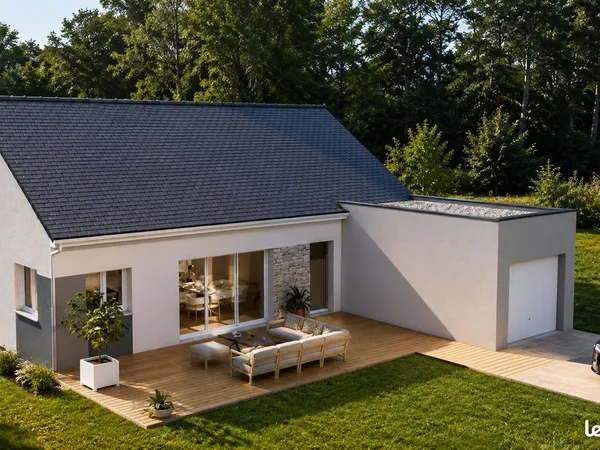 Projet de construction d'une maison 82 m² avec terrain à LAMBALLE (22)