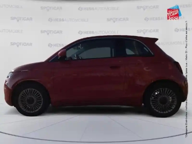 Fiat 500 e 95ch (red) — photo 9