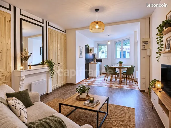 Studio 1 pièce 26 m²