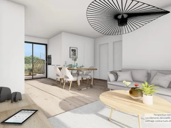 Maison neuve 3 pièces 49 m²