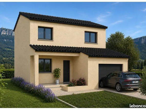 Projet de construction d'une maison 100 m² avec terrain à FARGES (01)