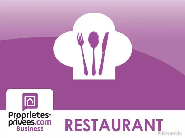 Fonds de commerce bar, restaurant 150 m²