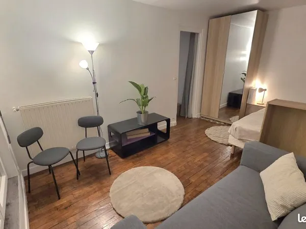 Studio meublé à neuf 26m² - lumineux - Balcon - Cuisine équipée - Boulogne-Billancourt - 92
