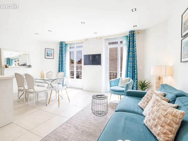 Cannes centre ville magnifique duplex renove de 92m