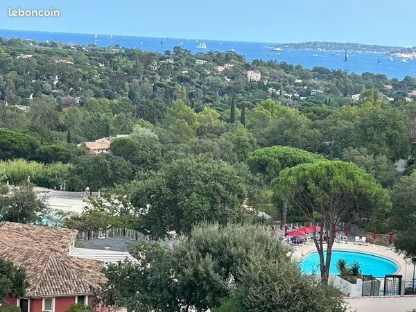 Vend appartement 43 m2 vue mer aux restanques