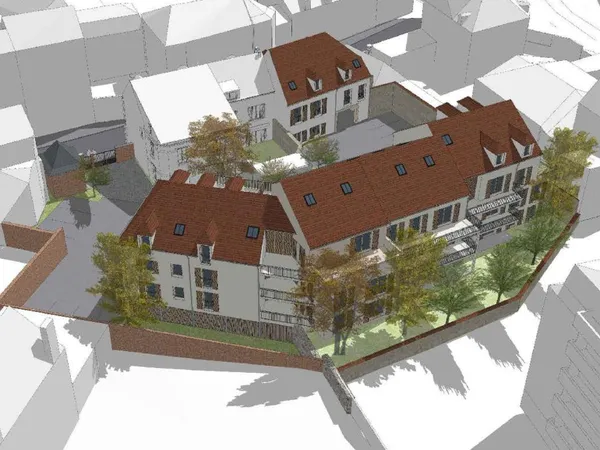 Compiègne, appartement avec jardin à deux pas du centre ville