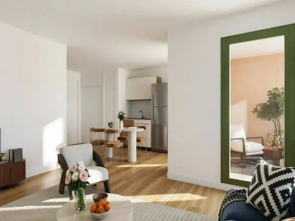 Studio 1 pièce 30 m²