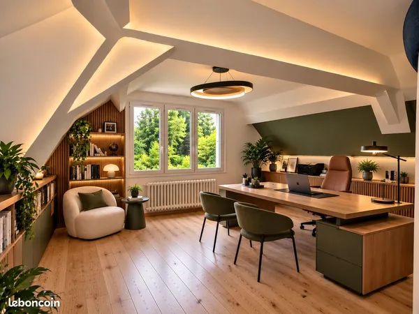 Bureau 25 m² - Idéal profession libérale - Parking - Cadre calme