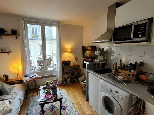 Studio 2 pièces 25 m²