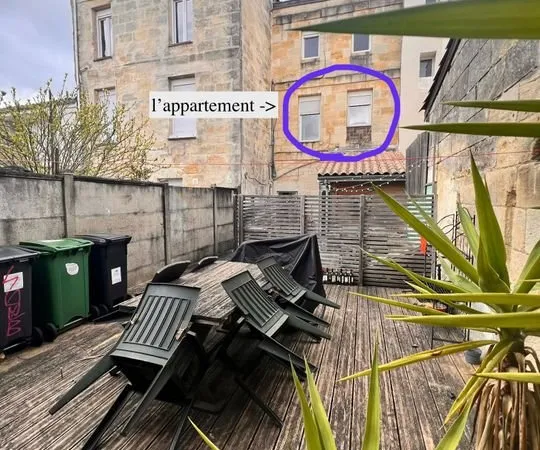 Studio de 21m2 à louer sur Bordeaux