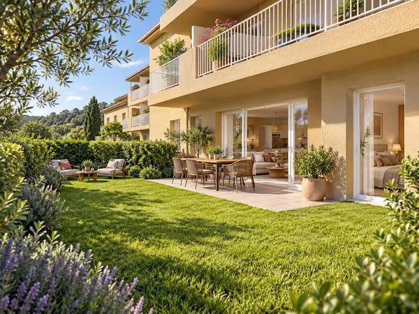 T2 DE 45M² AVEC JARDIN PROCHE THOLONET