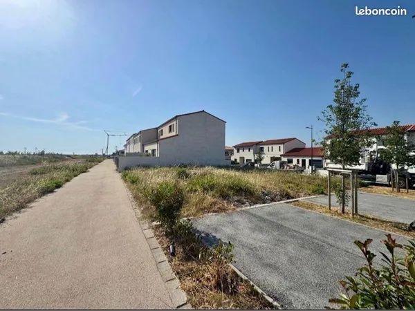 Terrain cabestany 296m2 possibilité 2 logements