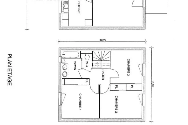 Maison 4 pièces 85 m²