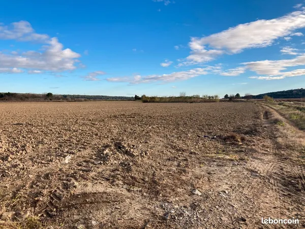 Lot de terres agricoles sur Calvisson - 1 Ha