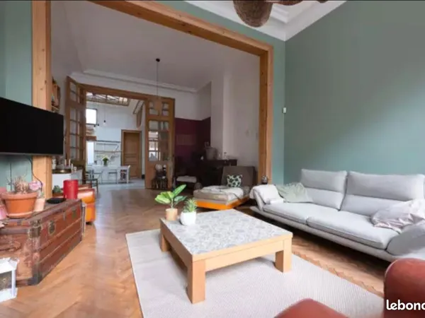 Maison bourgeoise a louer roubaix fraternite