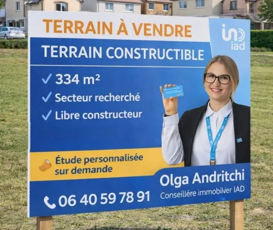 Terrain 334 m²