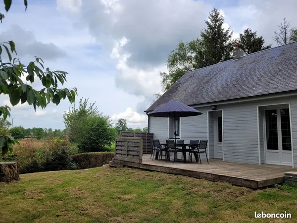 Maison meublée avec terrain 2000m², sans vis-à-vis - Bacilly
