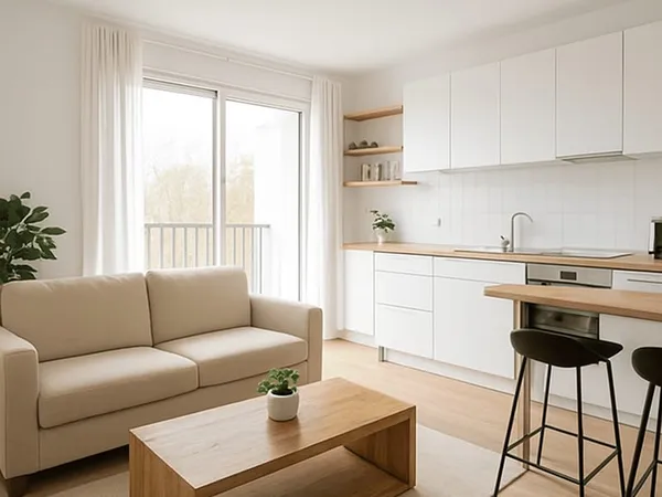 Appartement 2 pièces 45 m²