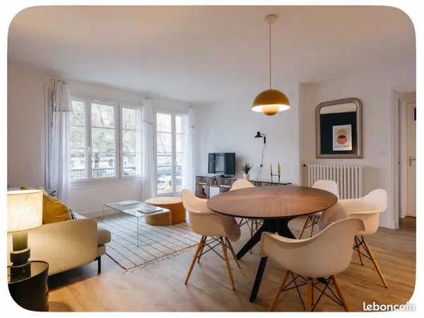 T3 76 m² Hypercentre Caen - Vue Château - Rénové