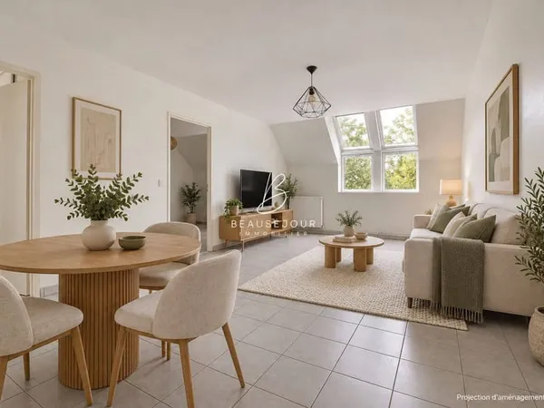 Appartement 3 pièces 58 m²
