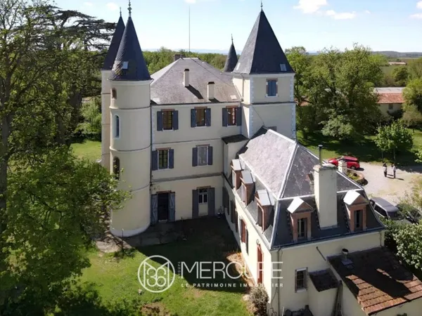 CHATEAU XIXe - PISCINE - DEPENDANCES - 3,4HA