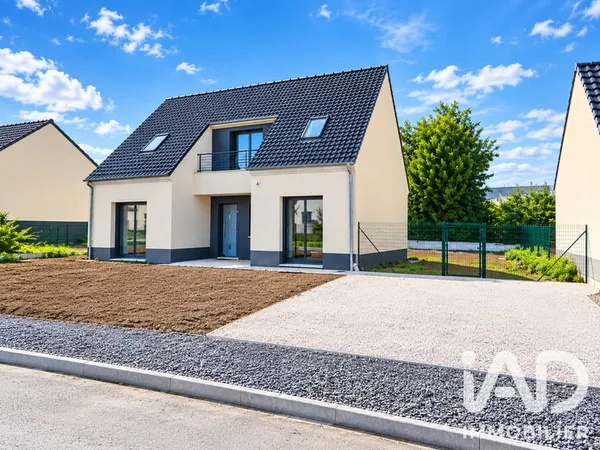 MAISON NEUVE CONTEMPORAINE  120 m²  506 m² DE TERRAIN  Aubigny-en-Artois