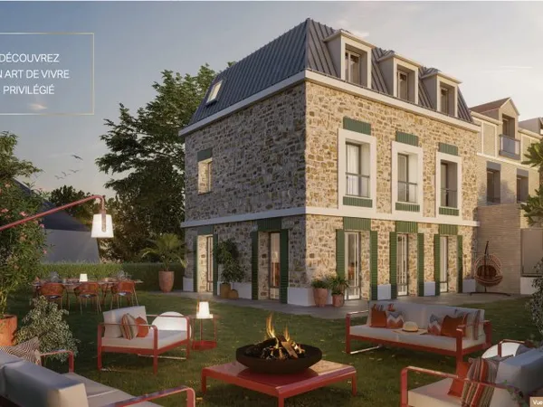 Villa Kléber — grands T4 neufs avec terrasse, Le Chesnay-Rocquencourt