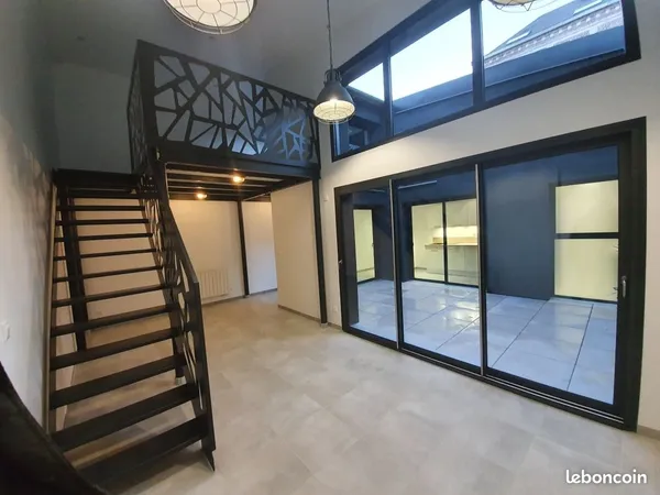 Loue loft quartier Henriville Amiens